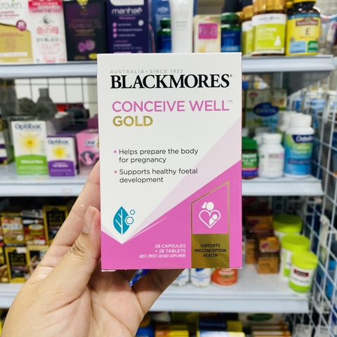 VIÊN UỐNG TĂNG KHẢ NĂNG THỤ THAI BLACKMORES CONCEIVE WELL GOLD