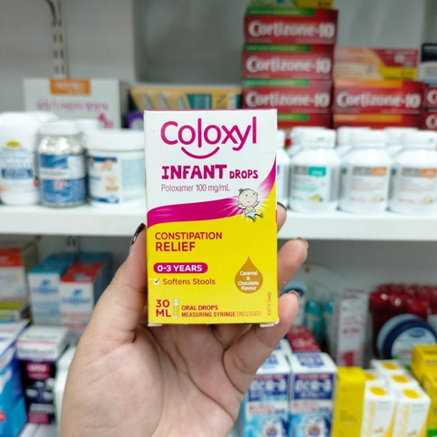 SIRO TRỊ TÁO BÓN COLOXYL ORAL DROPS - 30ML