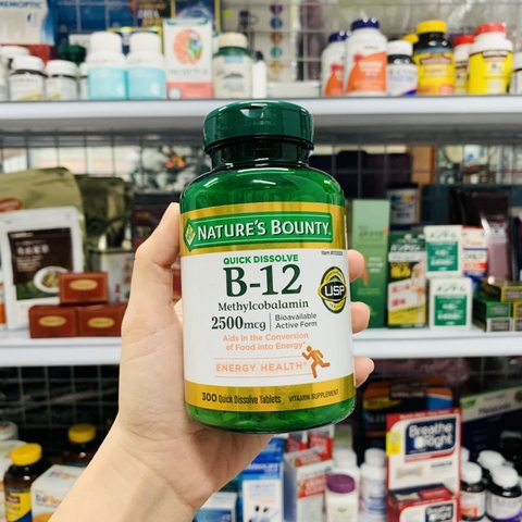 VITAMIN B 12 2500 MG NATURA BOUNTY