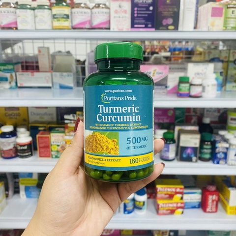 TINH NGHỆ PURITAN'S PRIDE TURMERIC CURCUMIN 180 VIÊN