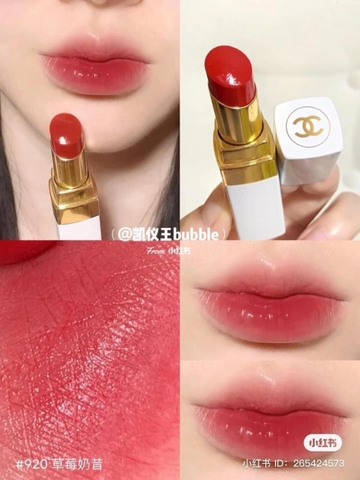 SON DƯỠNG CHANEL ROUGE COCO BAUME 920 IN LOVE - ĐỎ HỒNG