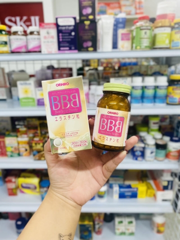 VIÊN UỐNG NÂNG NỞ NGỰC HIỆU QUẢ BBB ORIHIO NHẬT BẢN 300 VIÊN