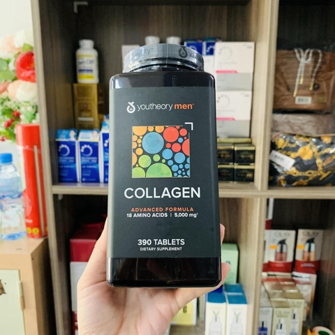 VIÊN COLLAGEN DÀNH CHO NAM GIỚI YOUTHEORY MEN’S COLLAGEN ADVANCED FORMULA