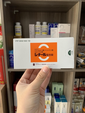 VIÊN UỐNG VITAMIN C TRẮNG DA CINAL C NHẬT BẢN - 100 VIÊN