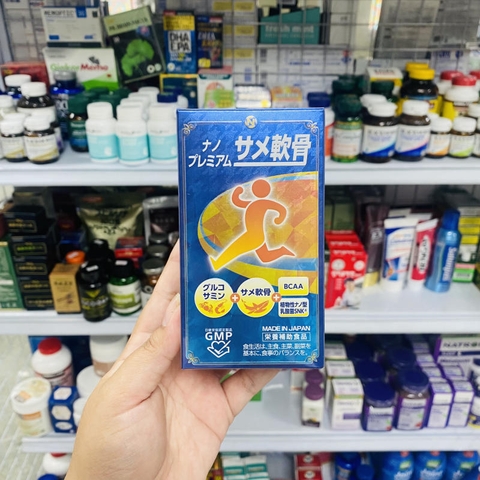 VIÊN UỐNG HỖ TRỢ XƯƠNG KHỚP SỤN CÁ MẬP NANO PREMIUM SHARK CARTILAGE- 150 VIÊN