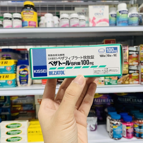 VIÊN UỐNG GIẢM MỠ MÁU BEZATOL NHẬT BẢN -HỘP 100V