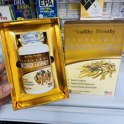 ĐÔNG TRÙNG HẠ THẢO HEALTHY BEAUTYCORDY EXTRACT - 60 VIÊN