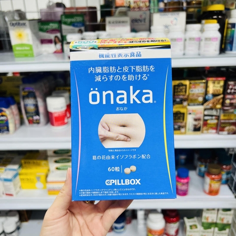 VIÊN GIẢM MỠ BỤNG ONAKA PILLBOX NHẬT BẢN 60 VIÊN