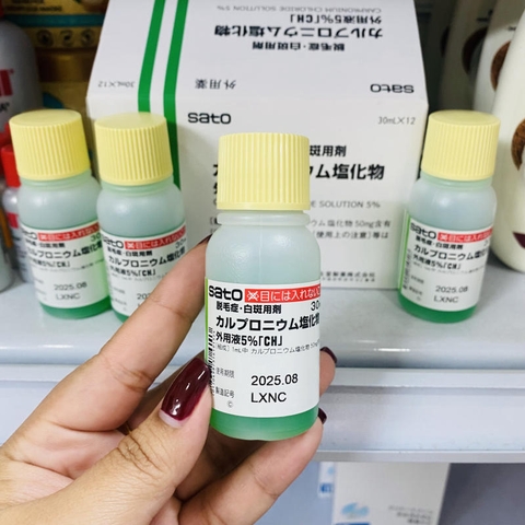 THUỐC BÔI KÍCH THÍCH MỌC TÓC SATO NHẬT 30ML