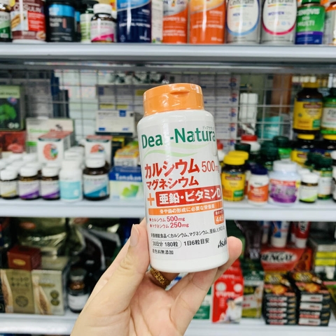 VIÊN UỐNG BỔ SUNG CANXI DEAR - NATURA 500MG 180 VIÊN NHẬT BẢN