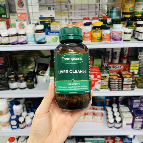 VIÊN UỐNG GIẢI ĐỘC GAN LIVER CLEANSE THOMPSON’S - 120 VIÊN