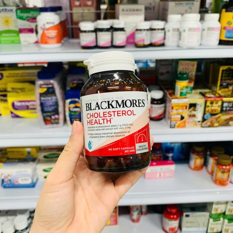 VIÊN UỐNG GIẢM MỠ MÁU BLACKMORES CHOLESTEROL HEATH - 60 VIÊN (12/2025)