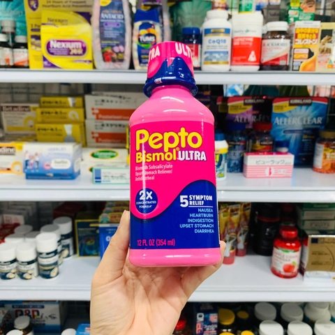 SIRO TRỊ ĐAU DA DÀY PEPTO BISMOL ULTRA 354 ML SẢN PHẨM MỸ