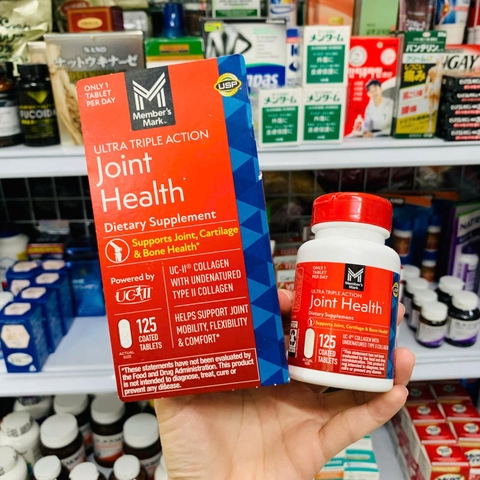 VIÊN UỐNG HỖ TRỢ XƯƠNG KHỚP ULTRA TRIPLE ACTION JOINT HEATH - 125 VIÊN