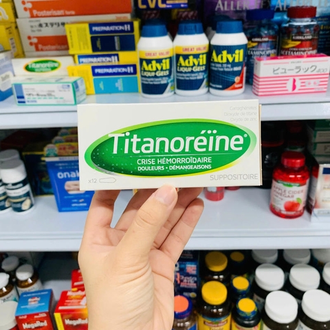 VIÊN ĐẶT TRĨ TITANOREINE 12 VIÊN THUỐC ĐẠN HÀNG XÁCH TAY PHÁP