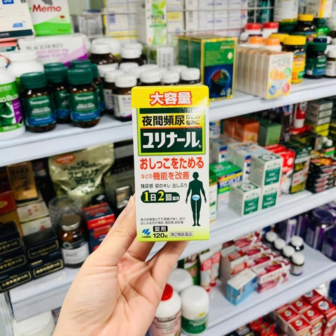 VIÊN UỐNG TRỊ TIỂU ĐÊM KOBAYASHI URINAL B - 120 VIÊN (2/2027)