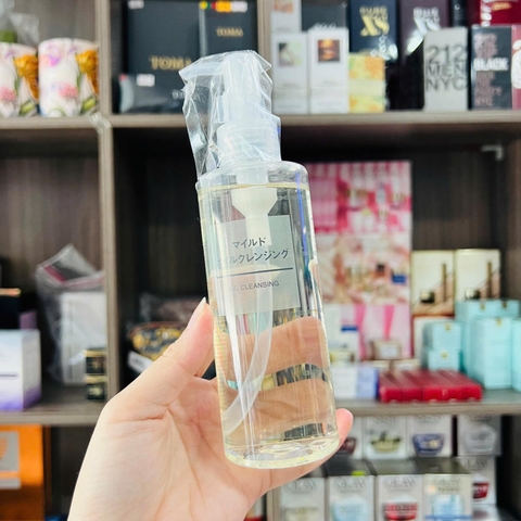 DẦU TẨY TRANG MUJI OIL CLEANSING DỊU NHẸ CHO DA NHẠY CẢM 200ml