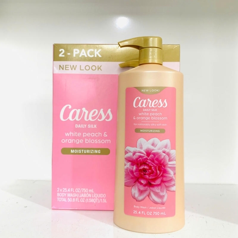 SỮA TẮM HƯƠNG HOA CARESS DAILY SILK 750ML