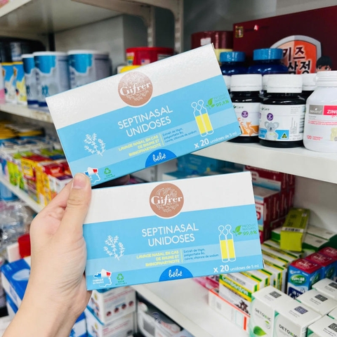 NƯỚC MUỐI SINH LÍ KV GIFRER VÀNG 20 TÉP