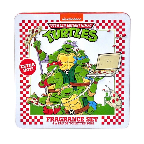 SET NƯỚC HOA TRẺ EM NINJA RÙA TURTLES EDT - 4x20ml