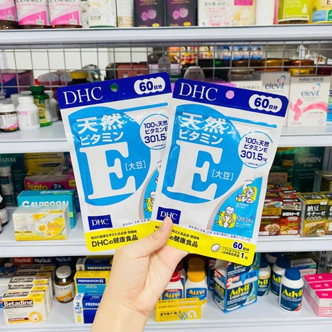 VIÊN UỐNG VITAMIN E DHC NHẬT BẢN 60 VIÊN