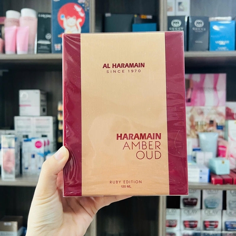 NƯỚC HOA HARAMAIN AMBER OUD RUBY EDITION BẢN DUPE MFK 540 MAISON - 120ML