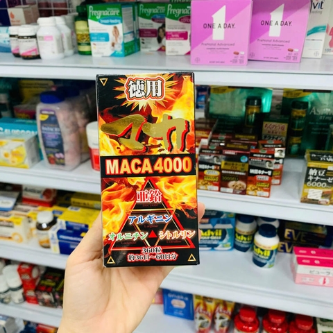 VIÊN UỐNG BỔ THẬN TĂNG CƯỜNG SINH LÝ MACA 4000 YUUKI NHẬT BẢN - 360 VIÊN
