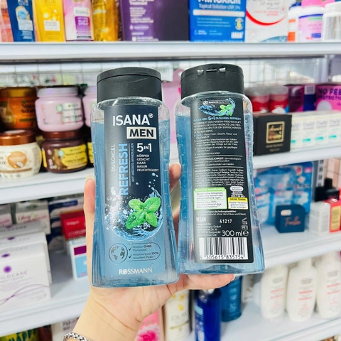 TẮM GỘI ISANA MEN 5IN1 300ML ĐỨC