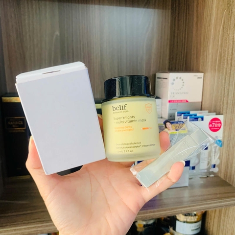 MẶT NẠ NGỦ BELIF SUPER KNIGHTS - MULTI VITAMIN MASK 75ML