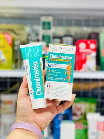 GEL XOA BÓP CHONDROSTEO GIẢM ĐAU NHỨC - 100ML