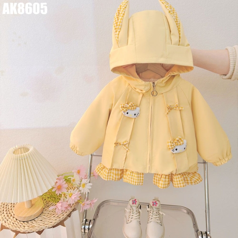 Áo Khoác Mèo Tai Thỏ