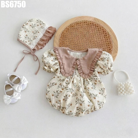 Set Body Hoa Lá Kèm Nón