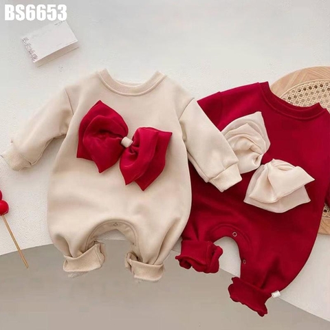 Body Liền Thân Lót Lông Đính Nơ