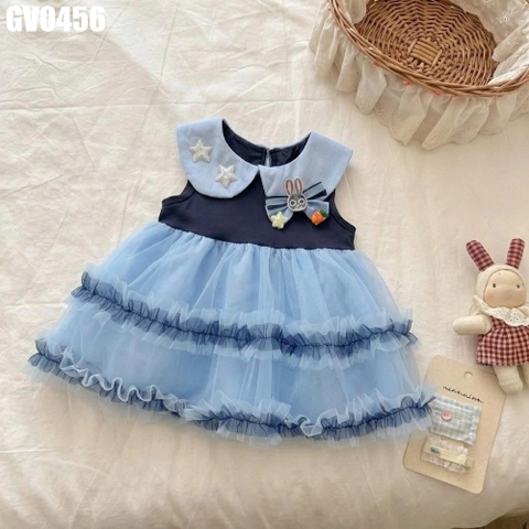 Váy Thỏ Cổ Tròn Voan