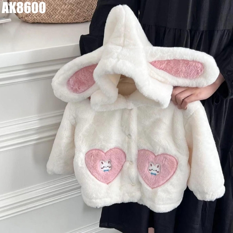 Áo Khoác Thỏ Lông