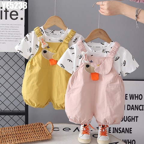 Set Áo Cún Kèm Yếm