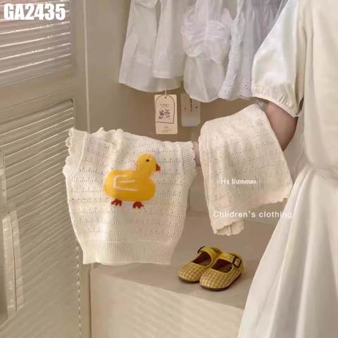 Set Áo Quần Len Vịt