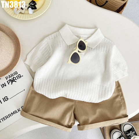 Set Áo Polo Len Kèm Quần