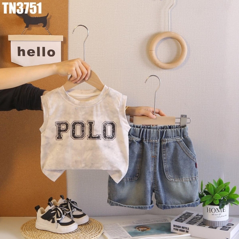 Set Áo Sát Nách POLO Kèm Quần