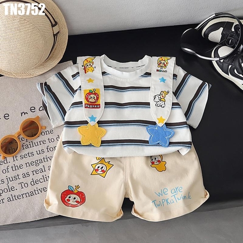 Set Áo Ngôi Sao Cổ Rời Kèm Quần