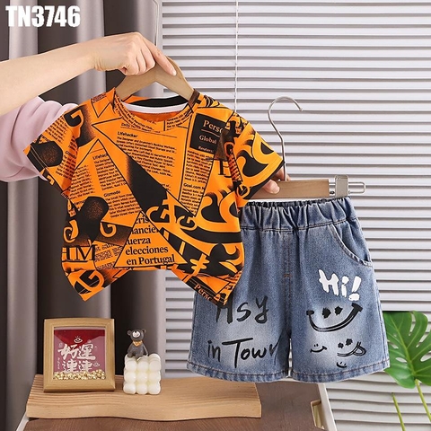 Set Áo Họa Tiết Kèm Quần