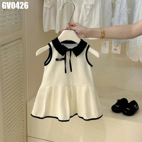 Váy Sát Nách Xếp Ly