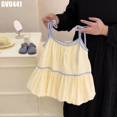 Váy 2 Dây Thắt Nơ