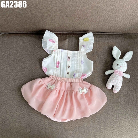 Set Áo Cánh Tiên Quần Bí