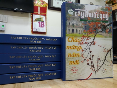 Tạp chí Cây thuốc quý Toàn tập năm 2018