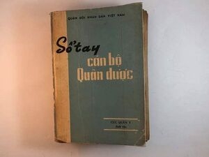 Sổ tay cán bộ quân dược