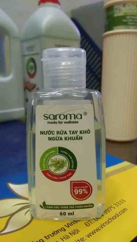 Nước rửa tay khô ngừa khuẩn (60 ml)