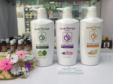 Sữa tắm SAROMA Natural