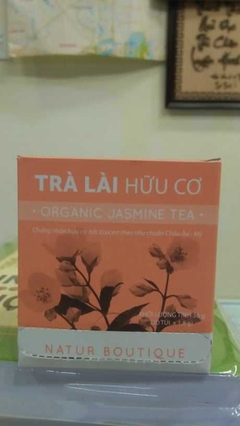 Trà Lài hữu cơ Organic tiêu chuẩn Châu Âu