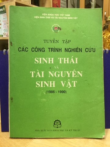 Tuyển tập các công trình nghiên cứu Sinh thái và Tài nguyên sinh vật